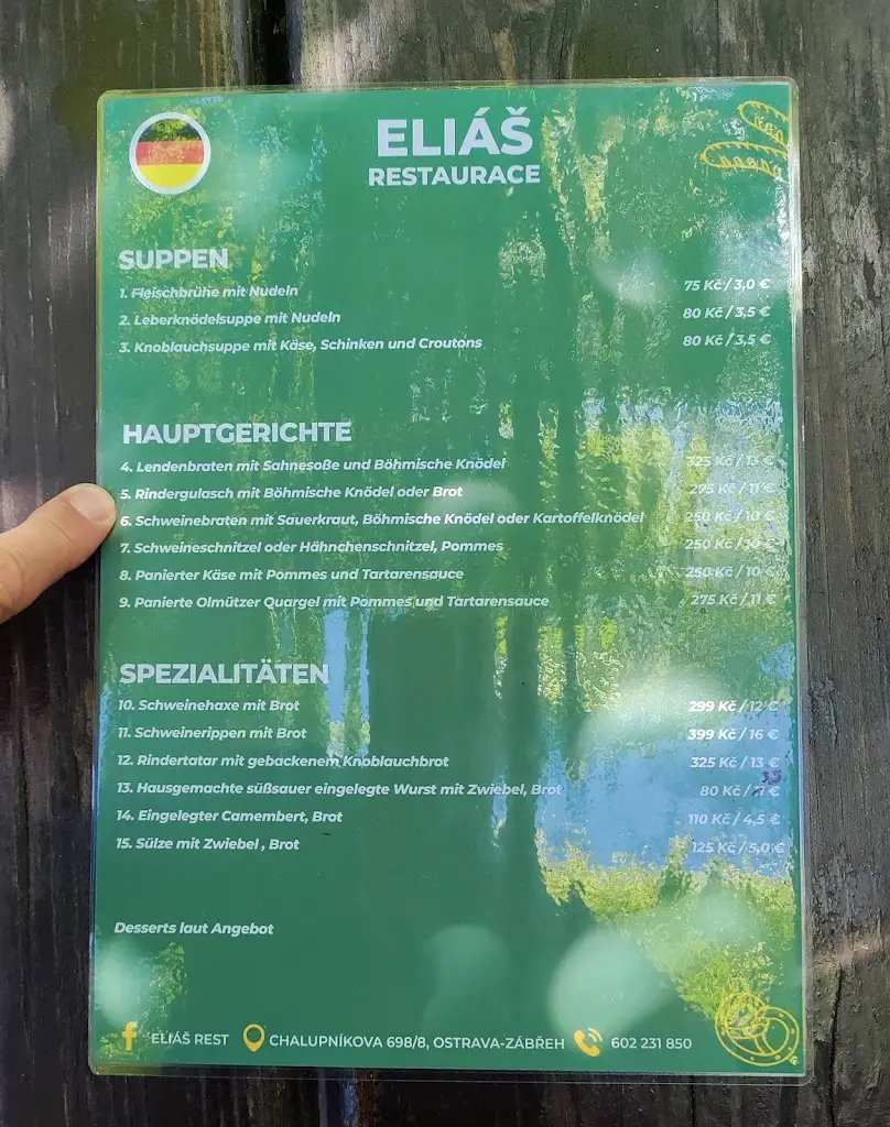 Menu_Eliáš Restaurant_Okres Ostrava-město_image_2