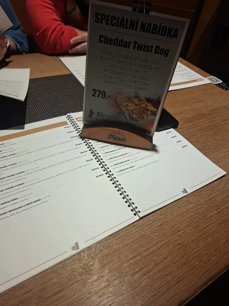 Menu_Restaurace Kozlovna U Ježka_Okres Ostrava-město_image_3