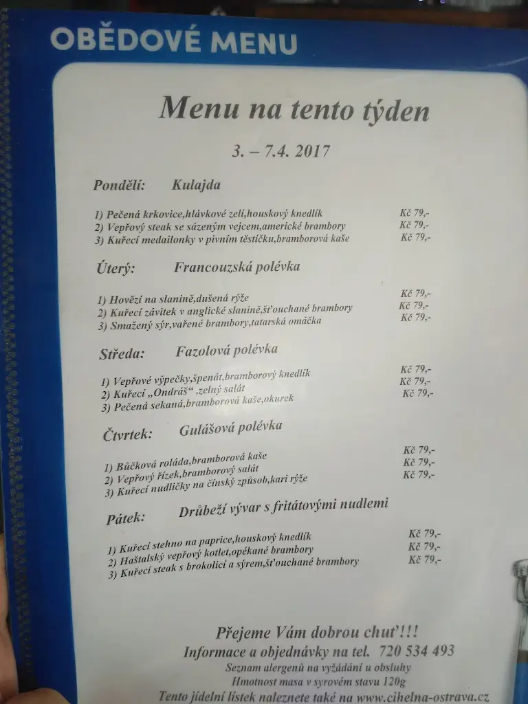 Menu_Cihelna U Chýlků_Okres Ostrava-město_image_2