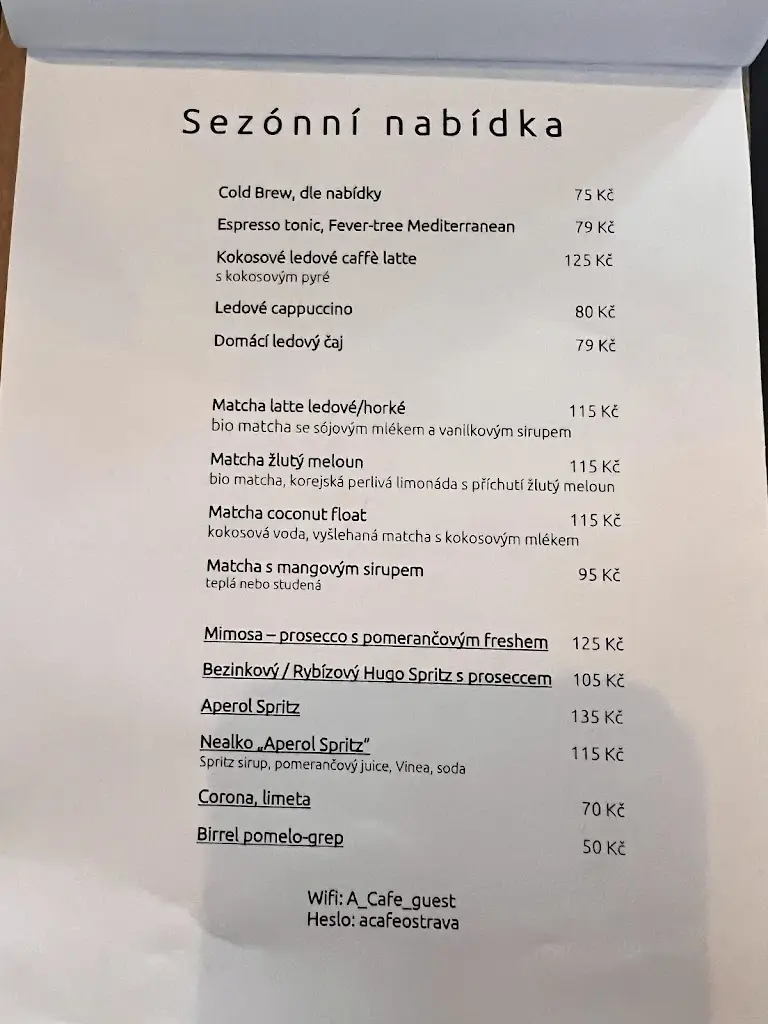 A Café_Okres Ostrava-město_menu_image_1