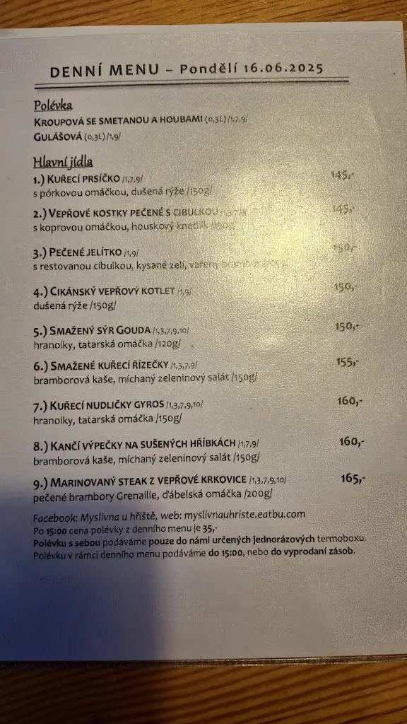 Menu_Restaurace Myslivna u hřiště_Ostravice_image_2