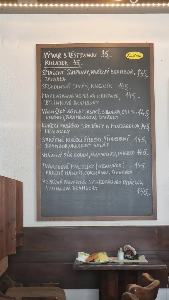 Menu_Restaurace Gastum_Ostravice_immagine_2