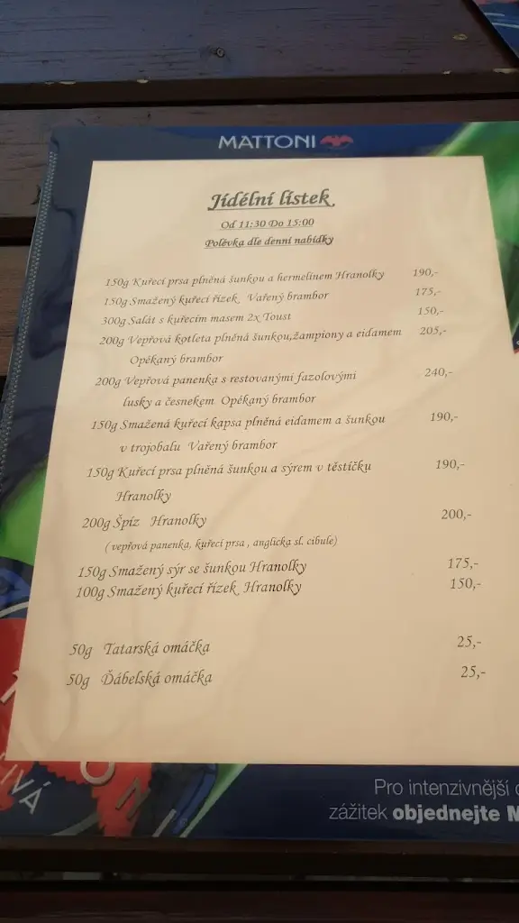 Menu_Restaurace Šampan Bar Gama_Orlová_image_1