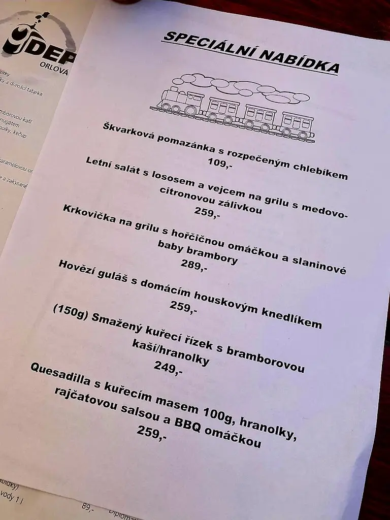 Menu_DEPO Orlova_Orlová_image_3