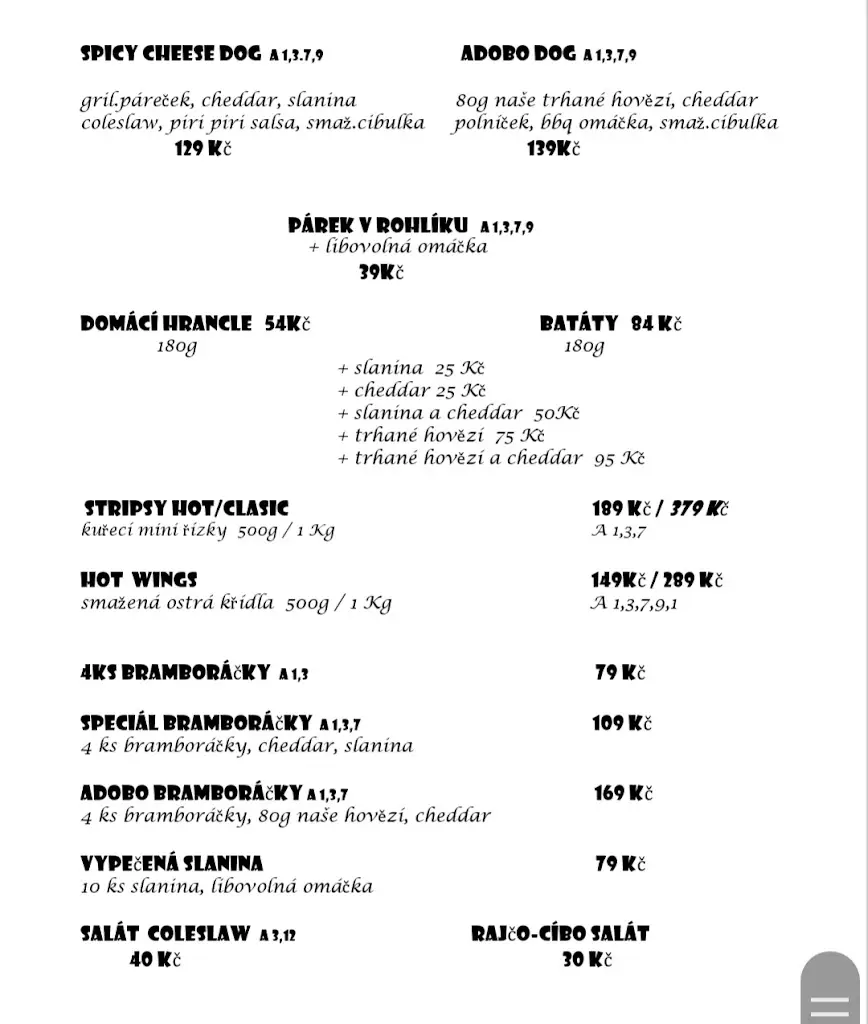 Menu_Fajne Bistro_Orlová_image_4