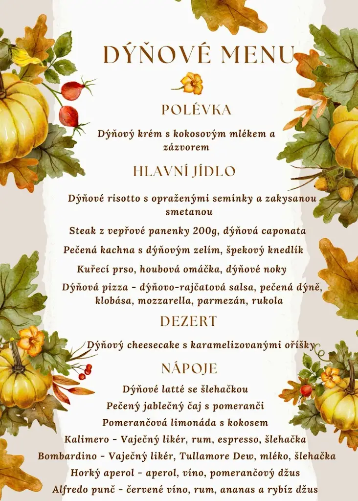 Menu_Ristorante Alfredo_Orlová_image_1