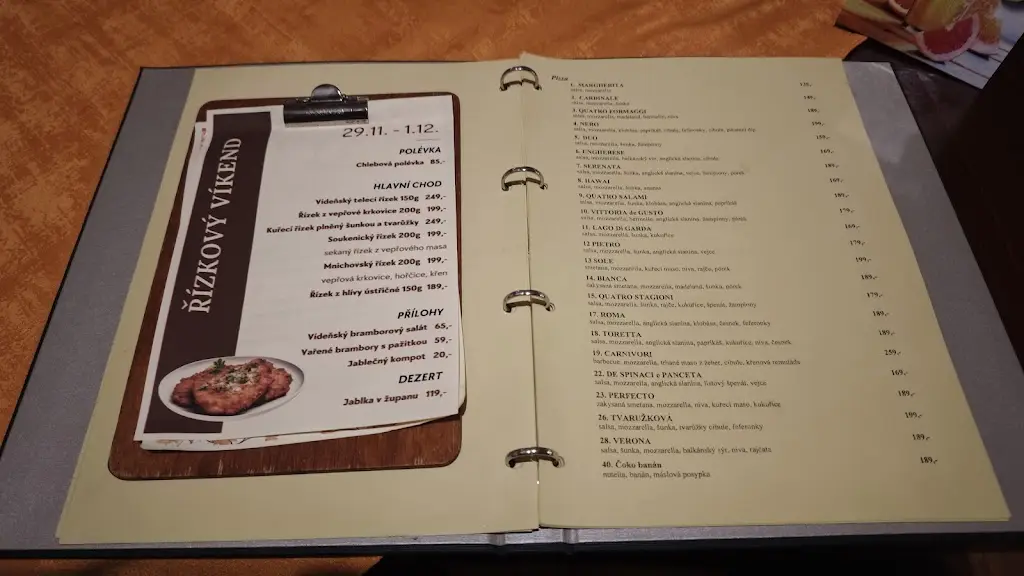 Menu_Ristorante Alfredo_Orlová_image_2