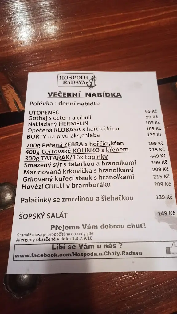 Menu_Hospoda Radava_Kovářov_image_4