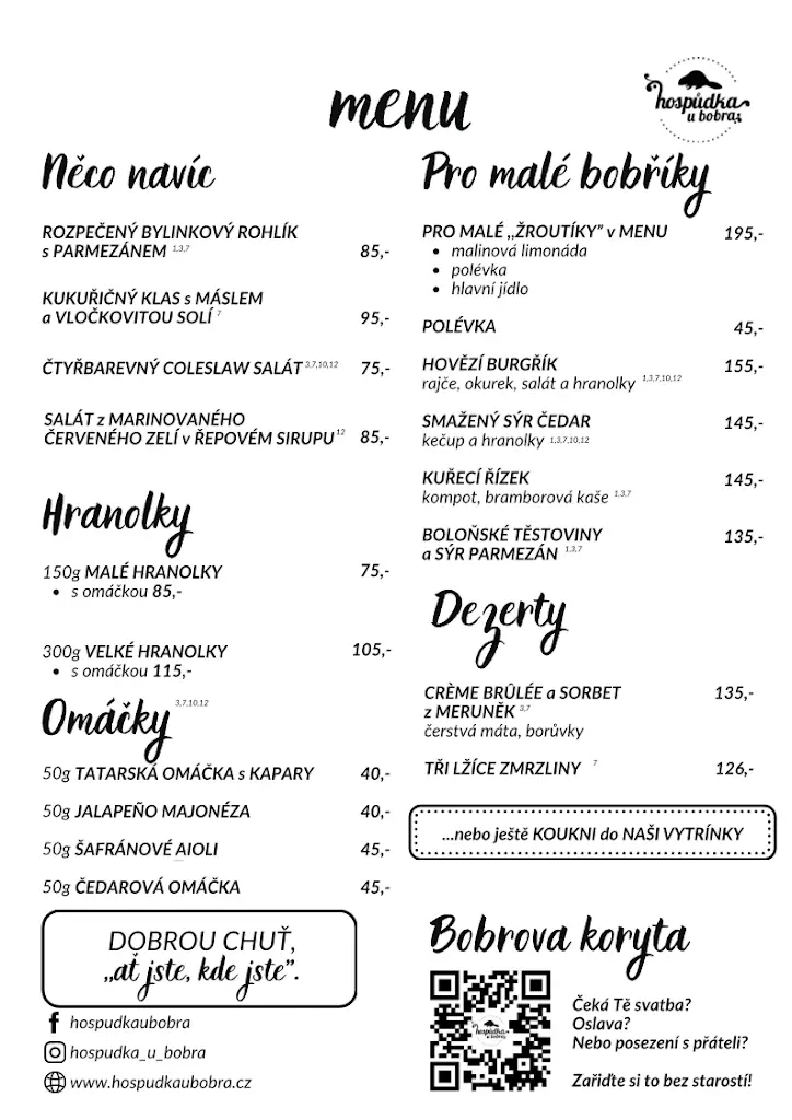 Menu_Hospůdka U Bobra_Pražmo_image_2