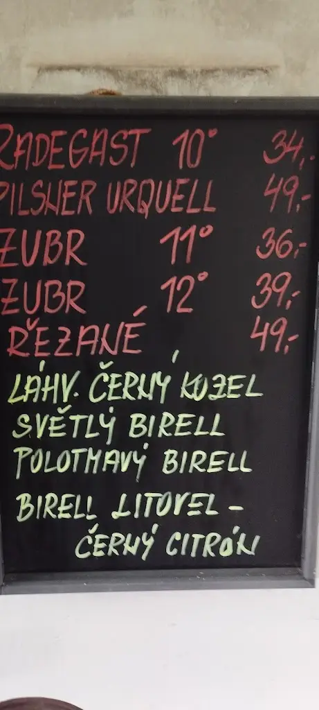 Menu_Hostinec U Čechů_Příbor_image_1