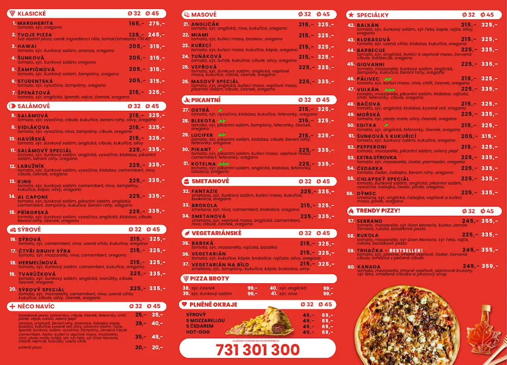 Menu_Pizza Fofrem_Příbor_image_1