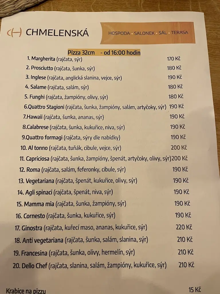 Menu_Chmelenská hospoda_Křemže_image_1