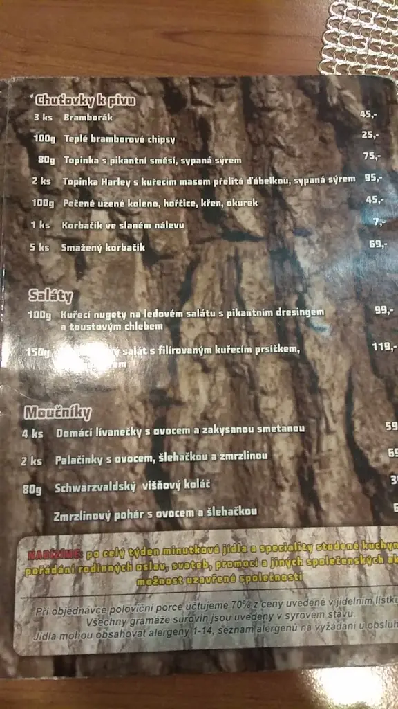 Menu_Restaurace Pod Lípou_Rychvald_image_1