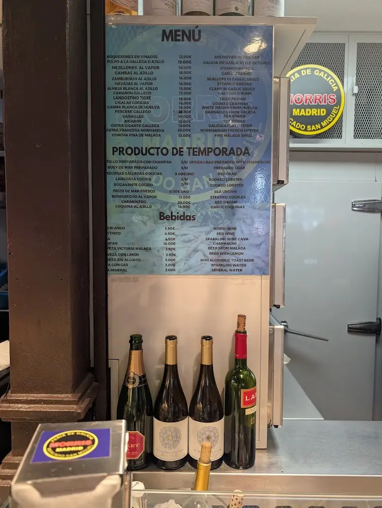 Menu_Mariscos Morris_Rybí_image_1