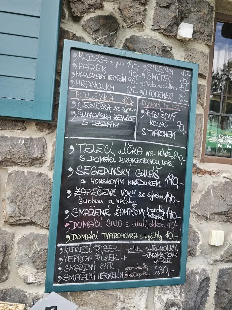 Menu_Horská chata Kleť_Křemže_image_1