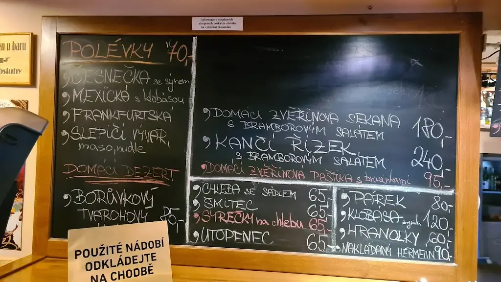 Menu_Horská chata Kleť_Křemže_image_4
