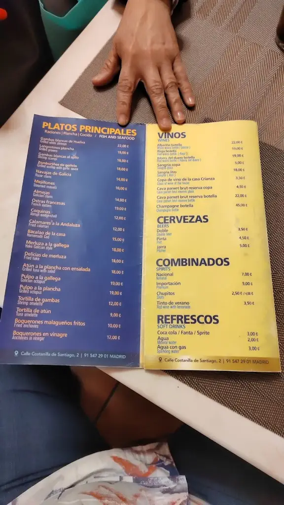 Menu_Amar La Mar_Rybí_immagine_4