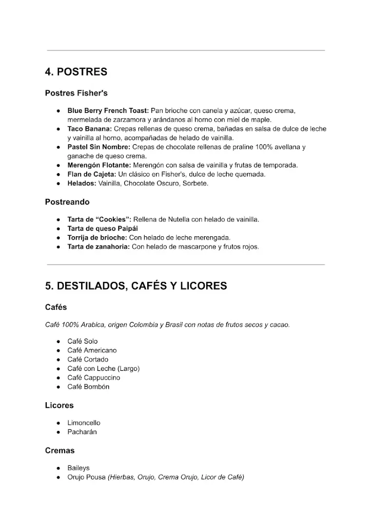 Menu_Fisher's Madrid | Restaurante de Pescado Madrid_Rybí_image_1