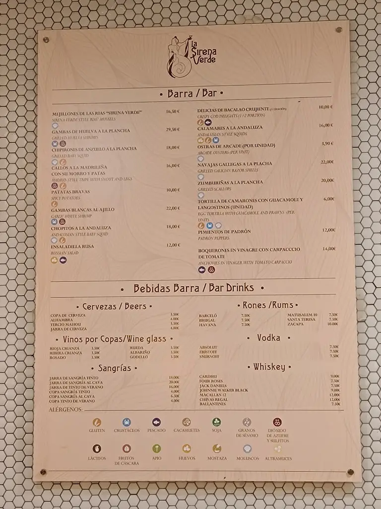 Menu_La Sirena Verde_Rybí_image_1