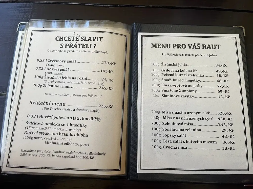 Menu_Hospůdka U Špačků_Šenov_image_1