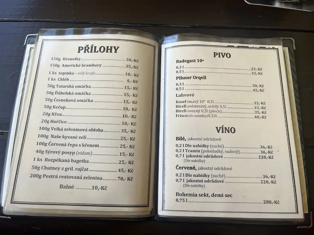 Menu_Hospůdka U Špačků_Šenov_image_3