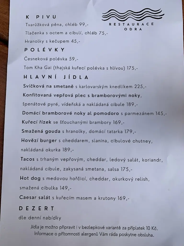 Menu_Restaurace Odra_Stará Ves nad Ondřejnicí_image_1