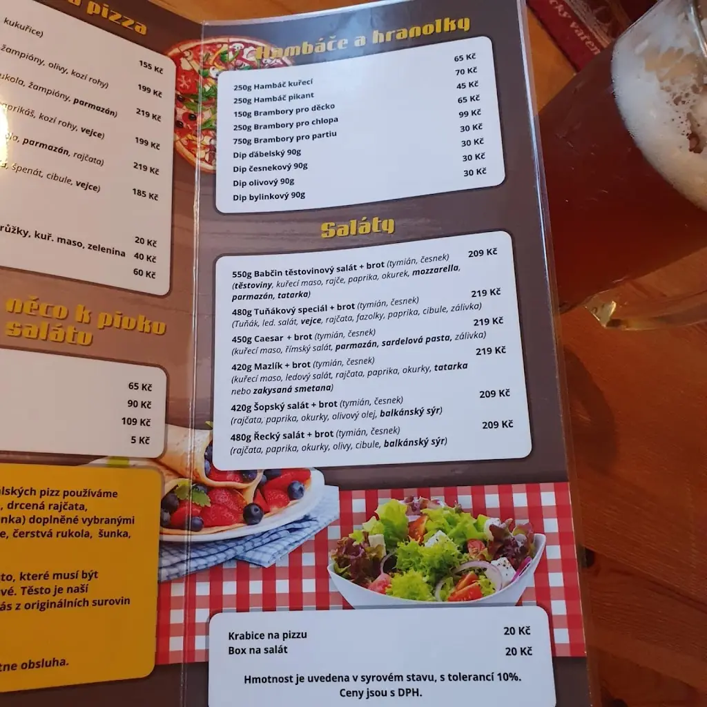 Menu_Pizzerie U Babek_Stará Ves nad Ondřejnicí_image_1