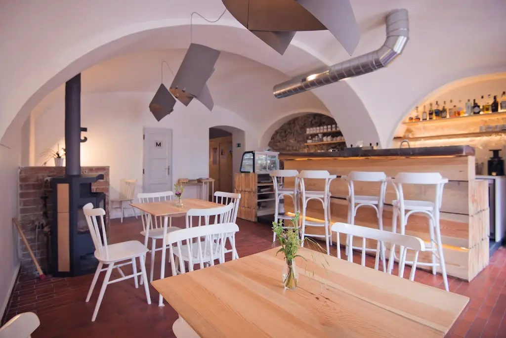 Kavárna Až na půdu restaurant in Písek