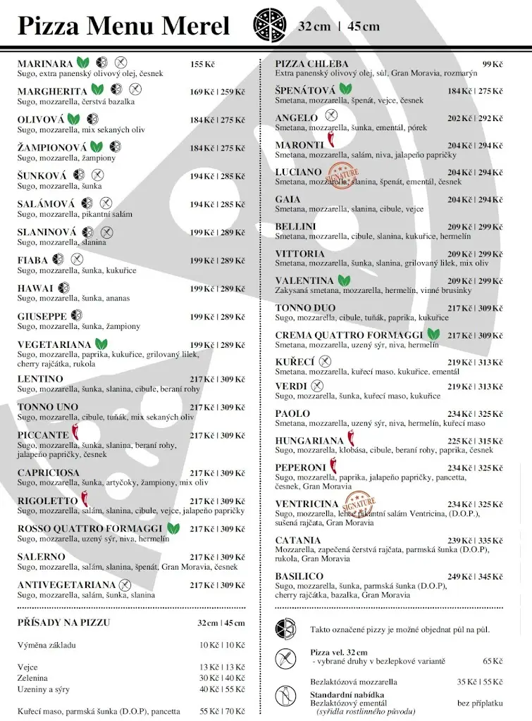 Menu_Pizza Gril Merel_Písek_image_1