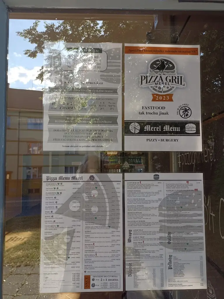 Menu_Pizza Gril Merel_Písek_image_4