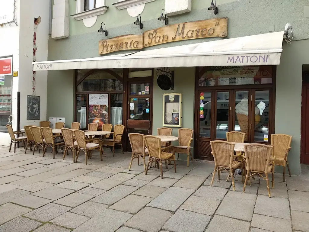 Pizzeria San Marco restaurant in Písek