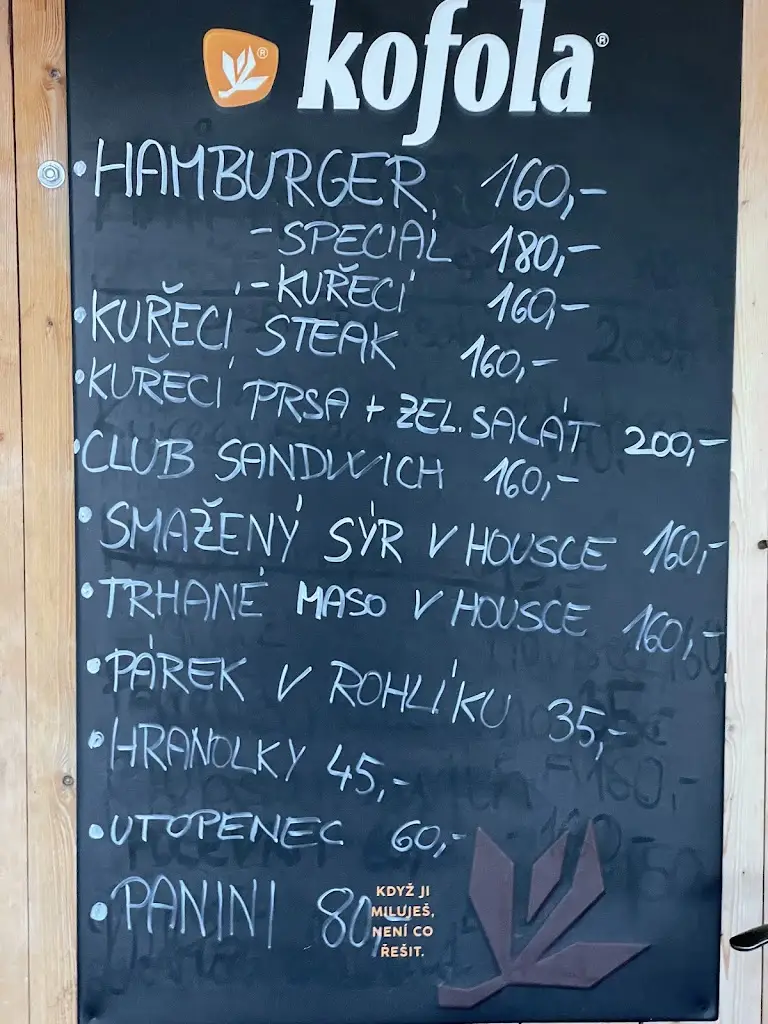 Menu_Kiosek Na hrázi - Chaty Zvůle_Kunžak_image_2