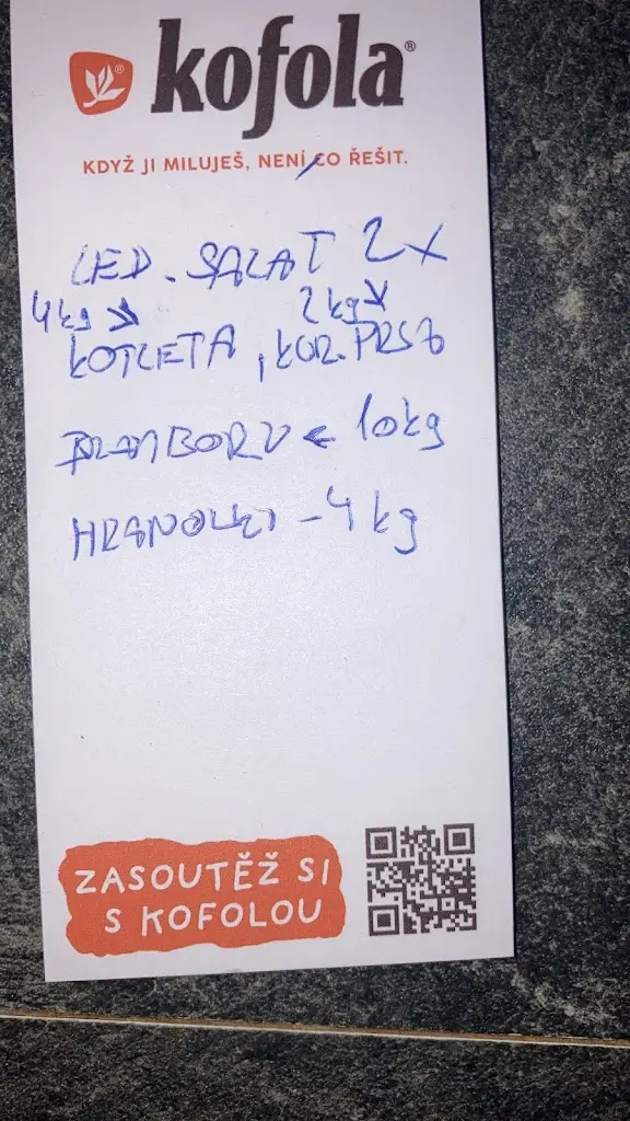 Menu_Jack & George Restaurant_Písek_image_1