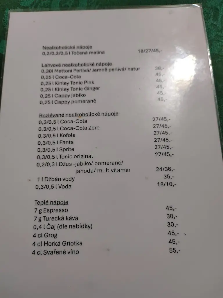 Menu_Restaurace Na Rychtě_Písek_image_2