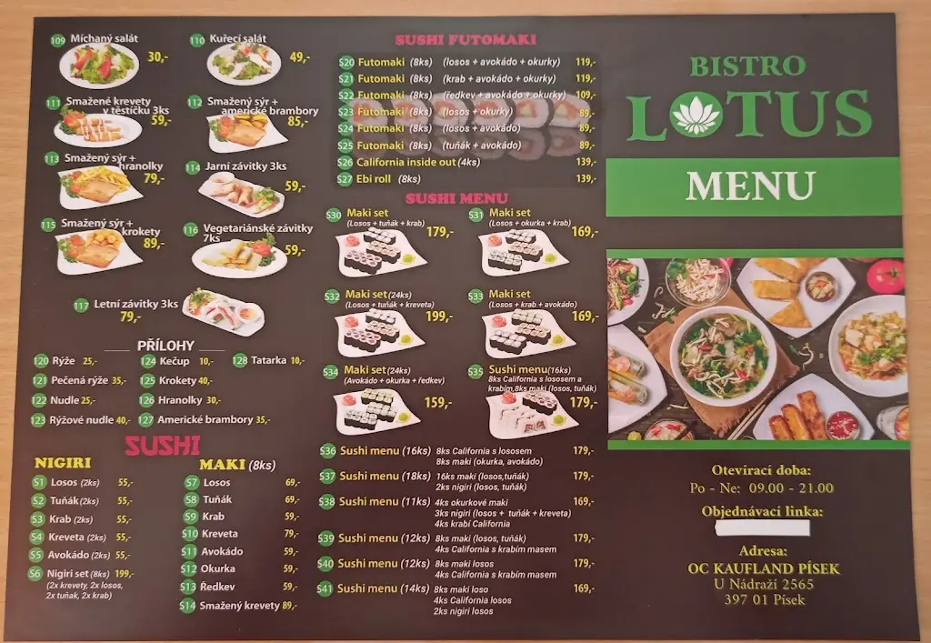 Menu_Lotus Asijské Bistro_Písek_image_2