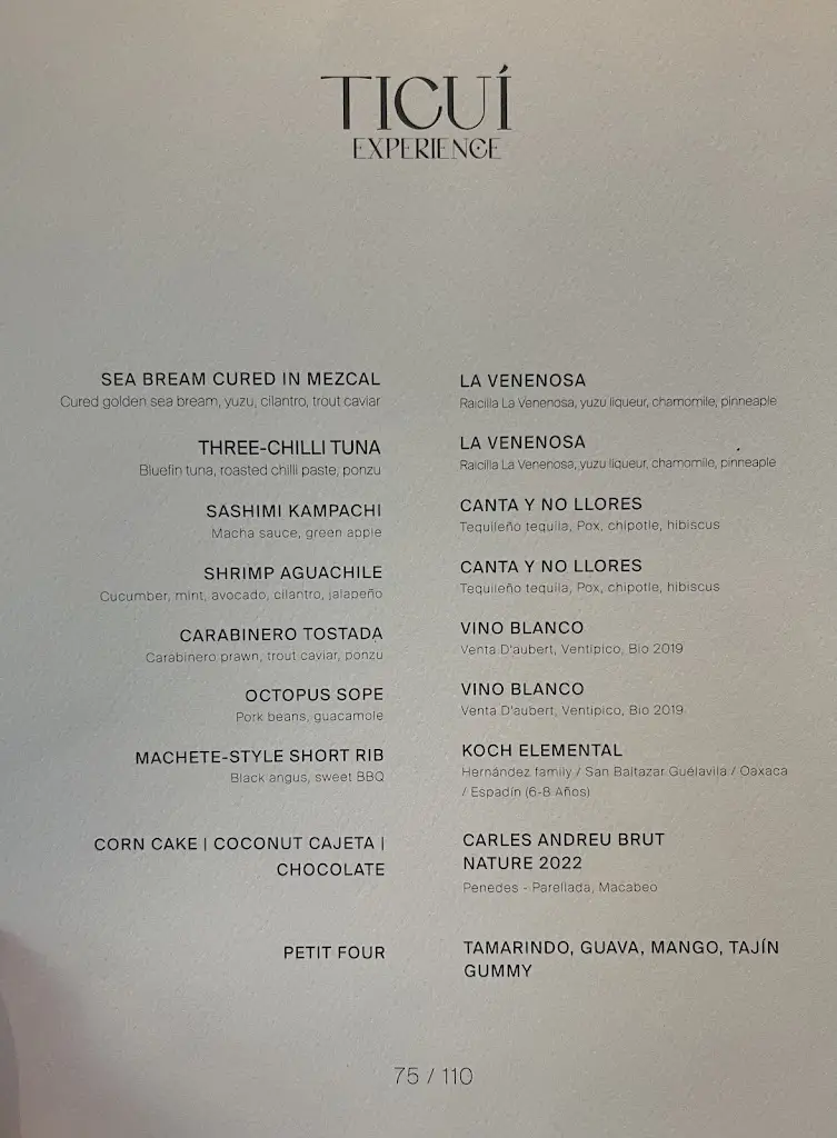 Menu_Ticuí l Mexican Restaurant Madrid_Tichá_image_1