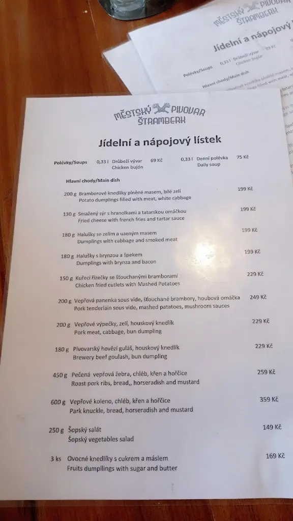 Menu_City Brewery Štramberk_Štramberk_image_3