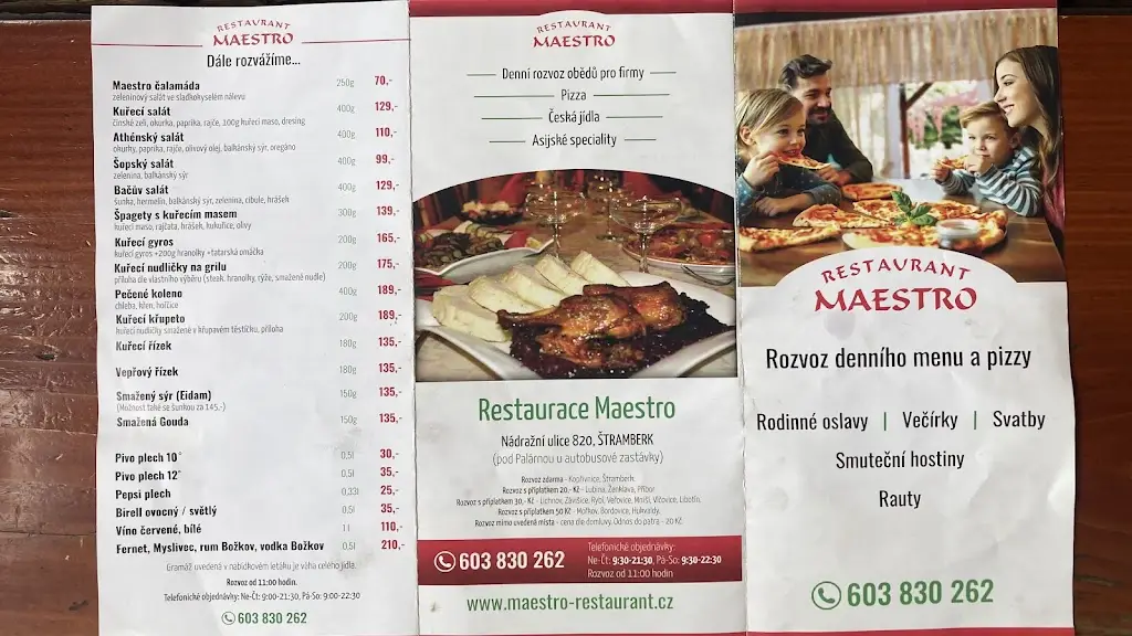 Menu_Restaurace Maestro_Štramberk_image_1