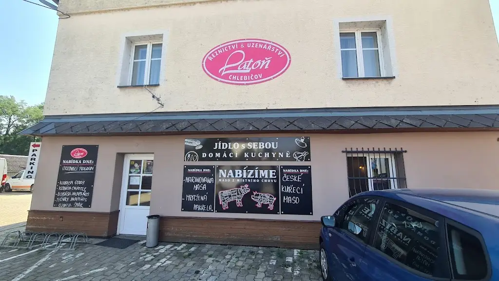 Řeznictví a Uzenářství LATOŇ restaurant in Velké Hoštice