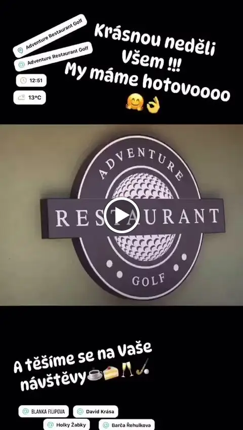 Adventure Restaurant Golf_Vítkov_slider_image_2