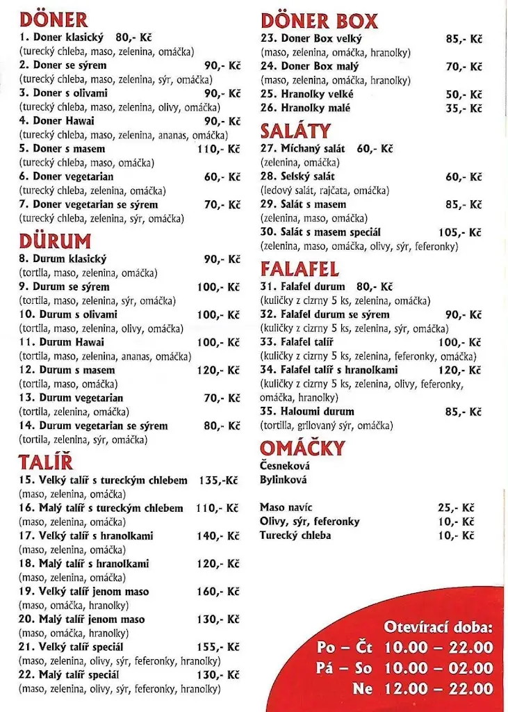 Menu_KEBAB HOUSE_Vítkov_image_3