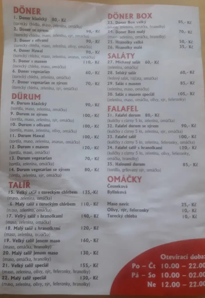 Menu_KEBAB HOUSE_Vítkov_image_4