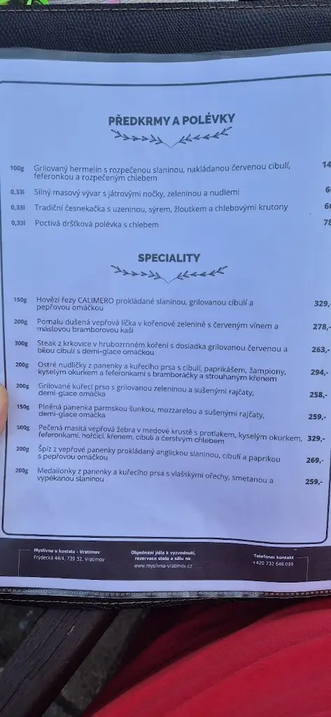 Menu_Myslivna u kostela_Vratimov_image_3