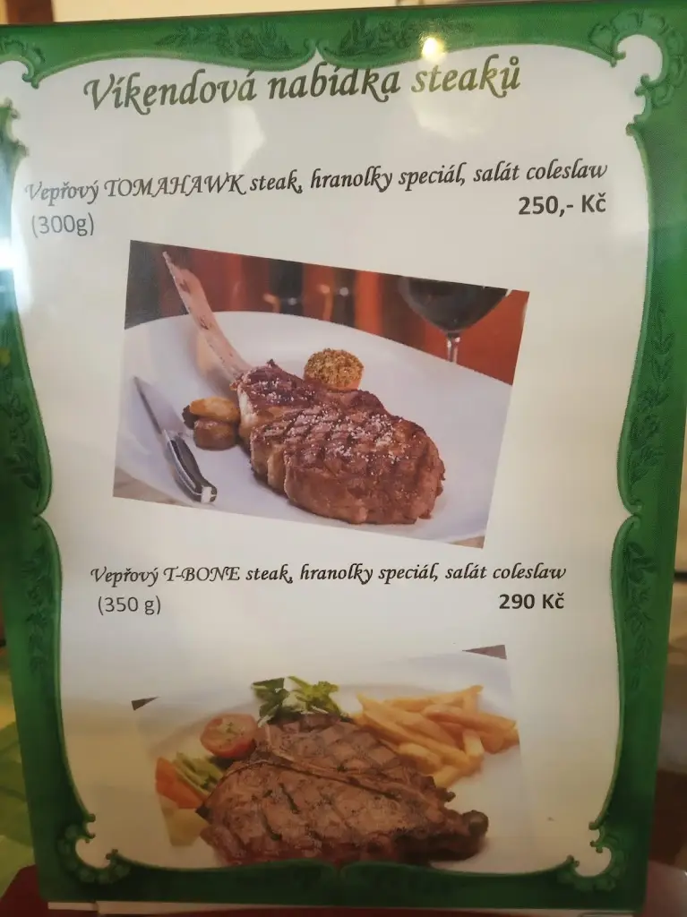 Menu_Restaurace Nimrod_Vratimov_immagine_1