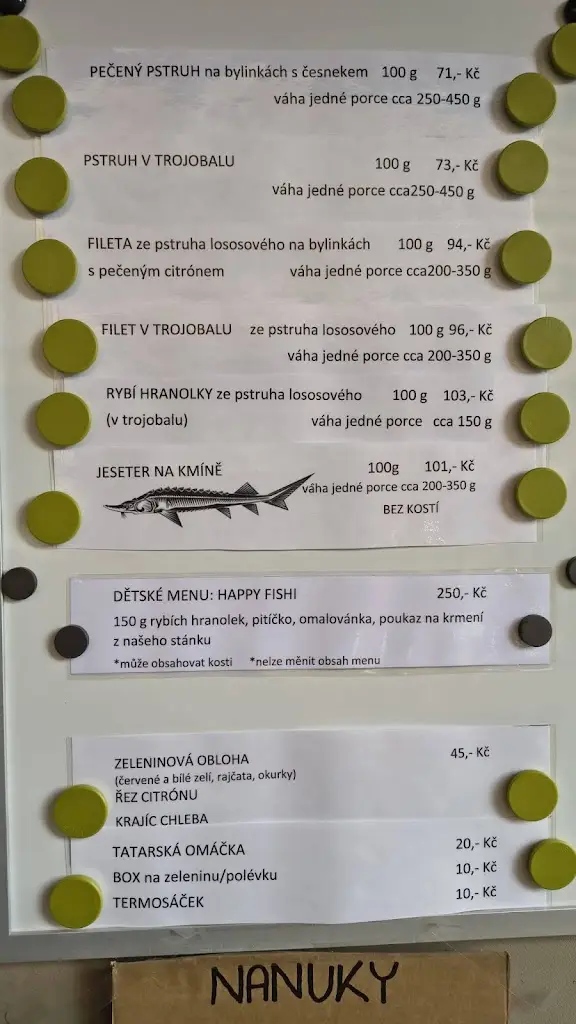 Menu_Rybářská bašta - ZNOVU OTEVŘENA !!_Vrbno pod Pradědem_immagine_2