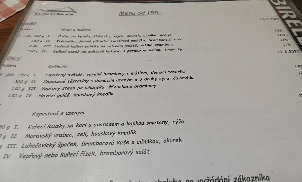 Menu_Restaurace Koliba_Vrbno pod Pradědem_image_2