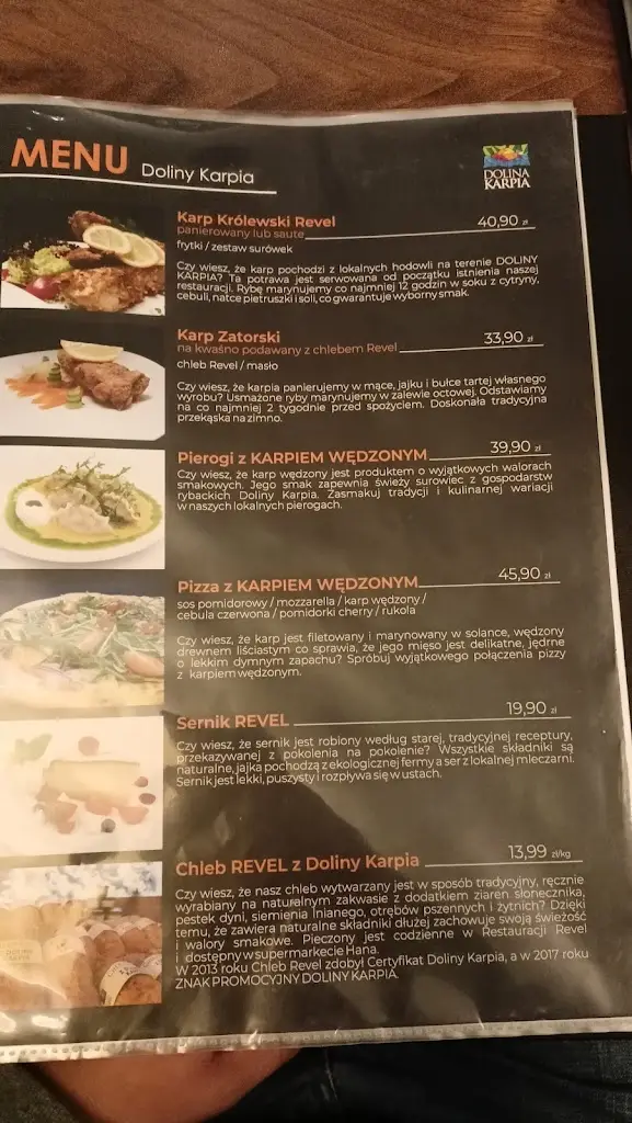 Menu_Revel Zator Restaurant_Zátor_image_4