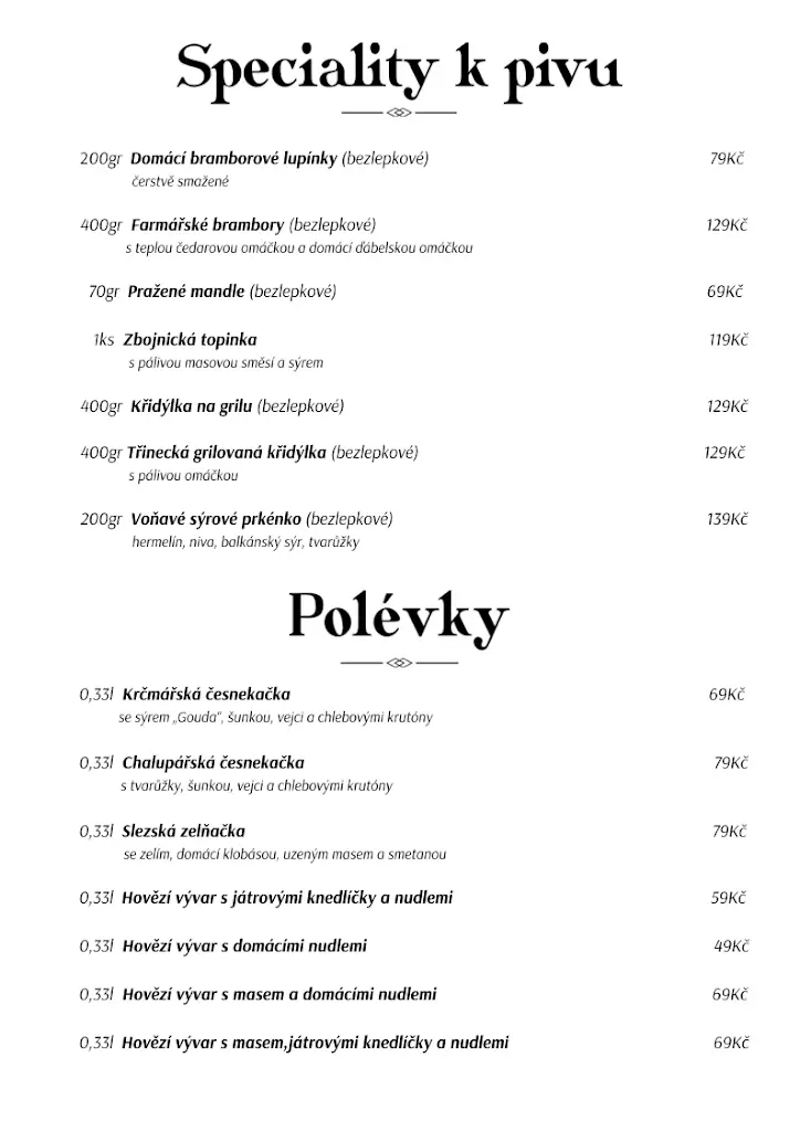 Menu_Slezská Krčma_Třinec_image_1