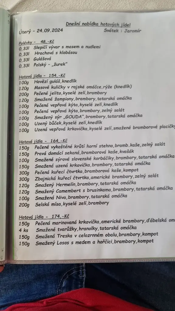 Menu_Restaurace Sojka_Třinec_image_1