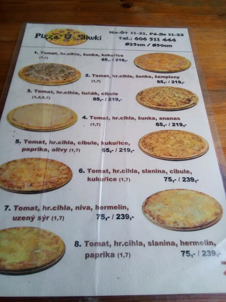 Menu_Hospoda U Sliwki_Třinec_image_1